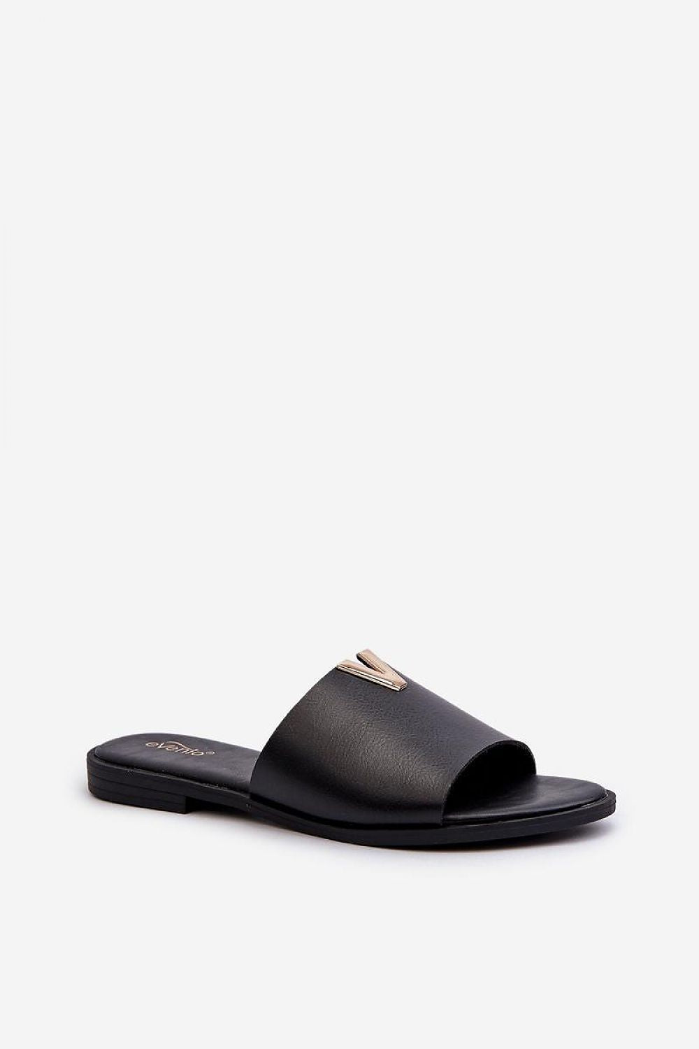  Sandał Klapki Model Maliha 24SD97-7736 Black - Step in style 