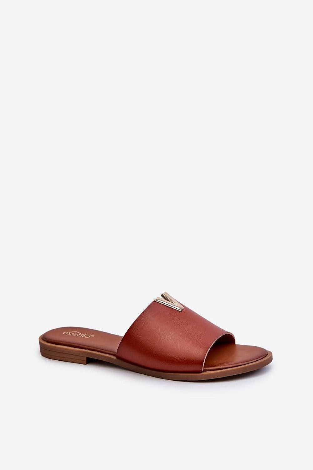  Sandał Klapki Model Maliha 24SD97-7736 Brown - Step in style 