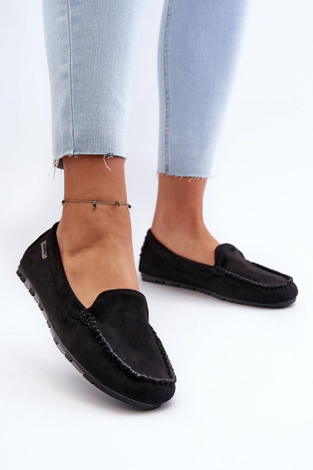   Mokasyny Model Amrutia DF937 Black - Step in style 