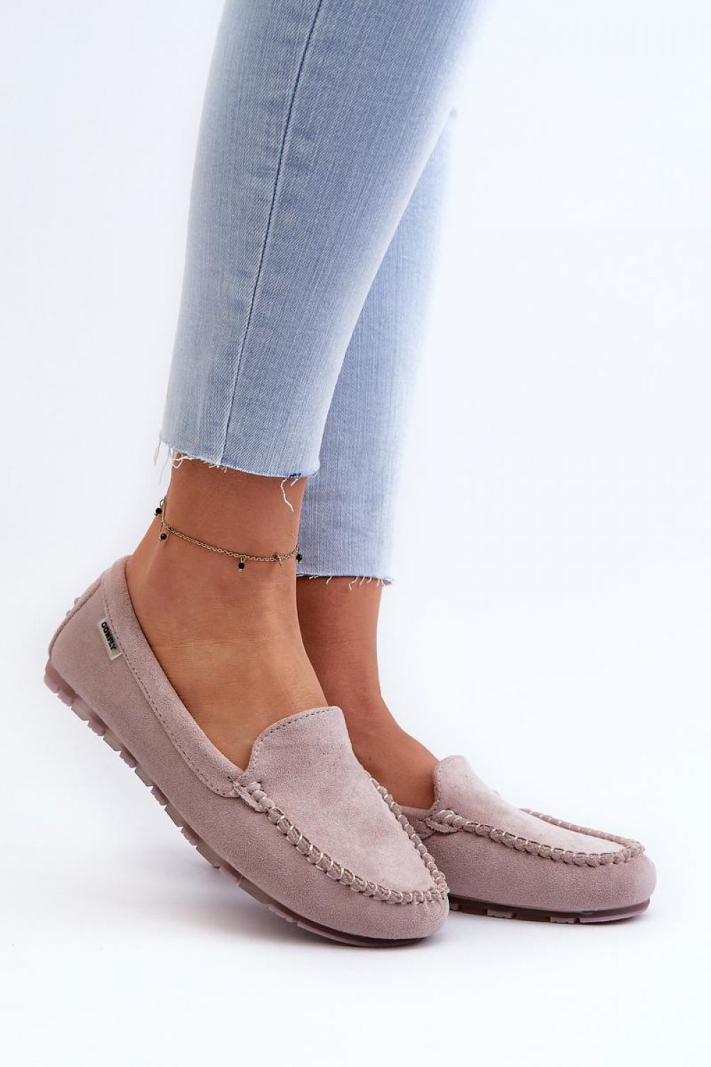   Mokasyny Model Amrutia DF937 Violet - Step in style 