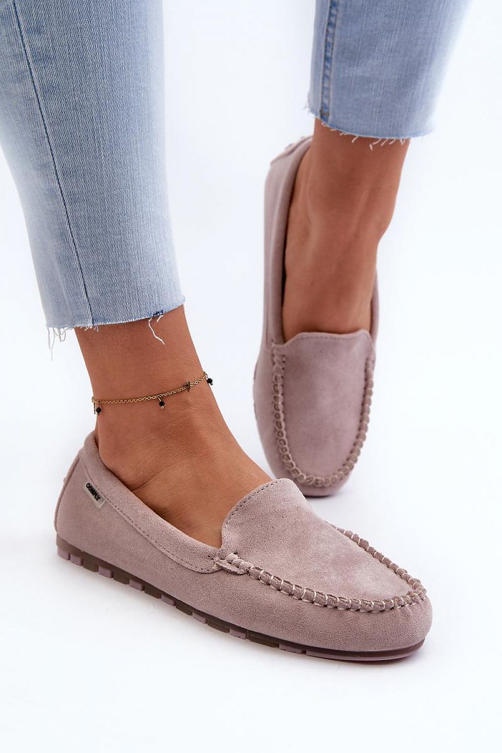   Mokasyny Model Amrutia DF937 Violet - Step in style 