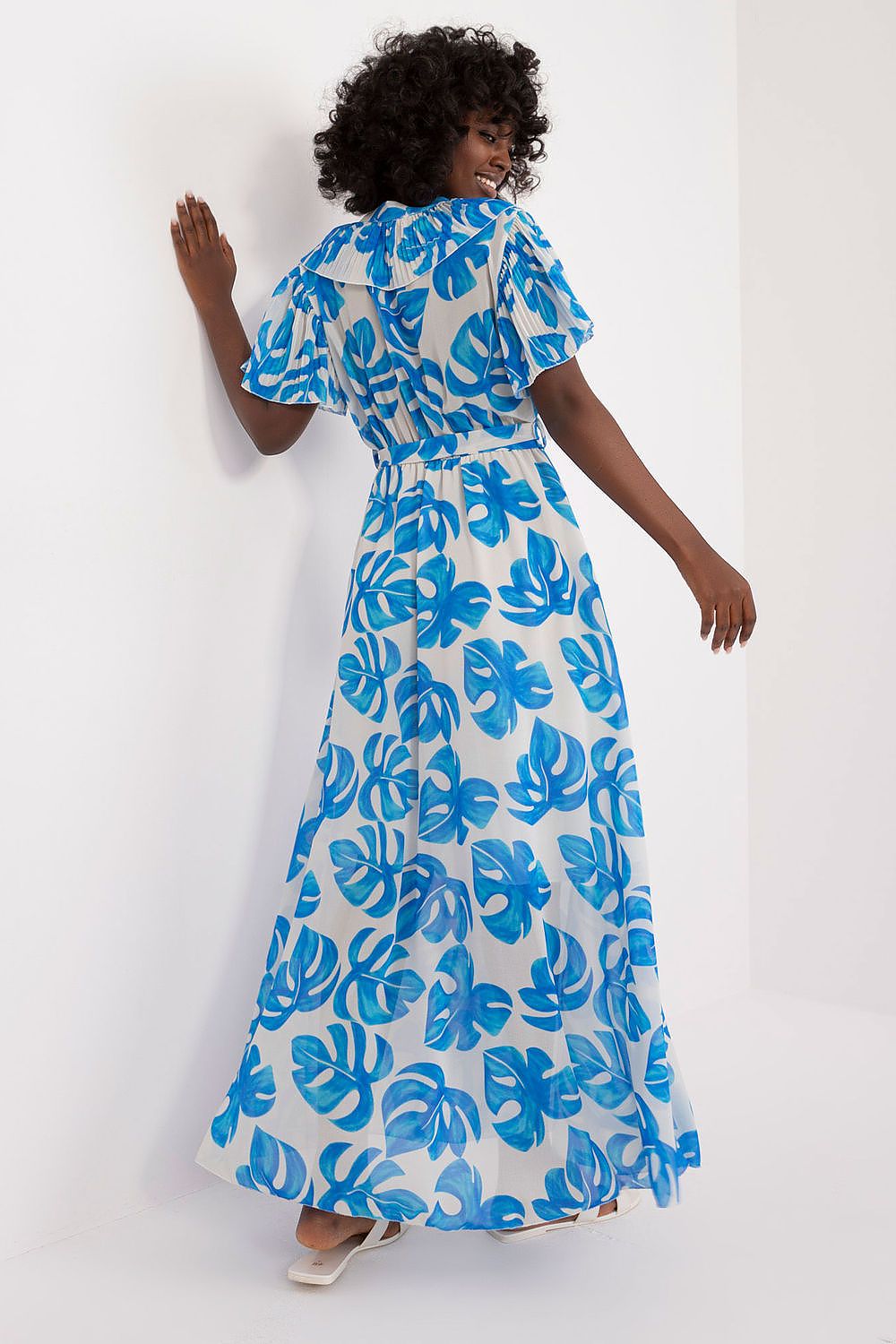  Sukienka Model DHJ-SK-15986.67 Blue - Italy Moda 