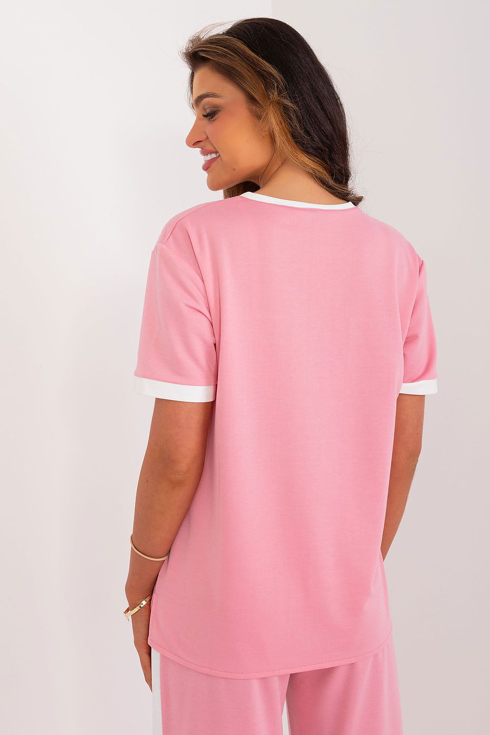   Bluzka Model LK-BZ-509610.42 Pink - Lakerta 