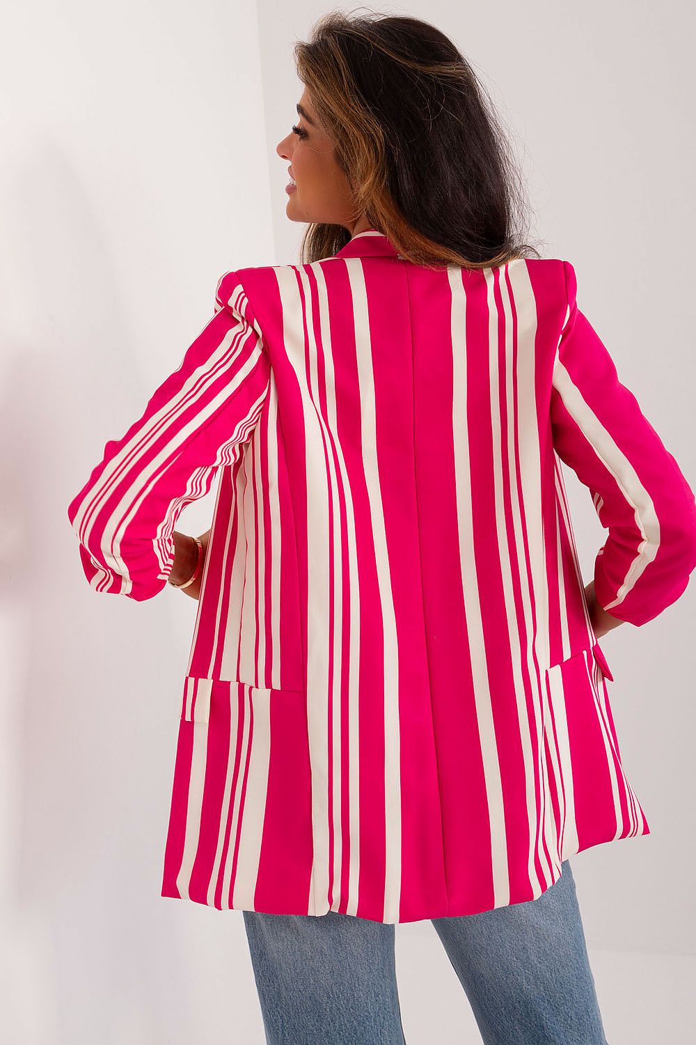   Marynarka Model DHJ-MA-2766.42 Fuksja - Italy Moda 