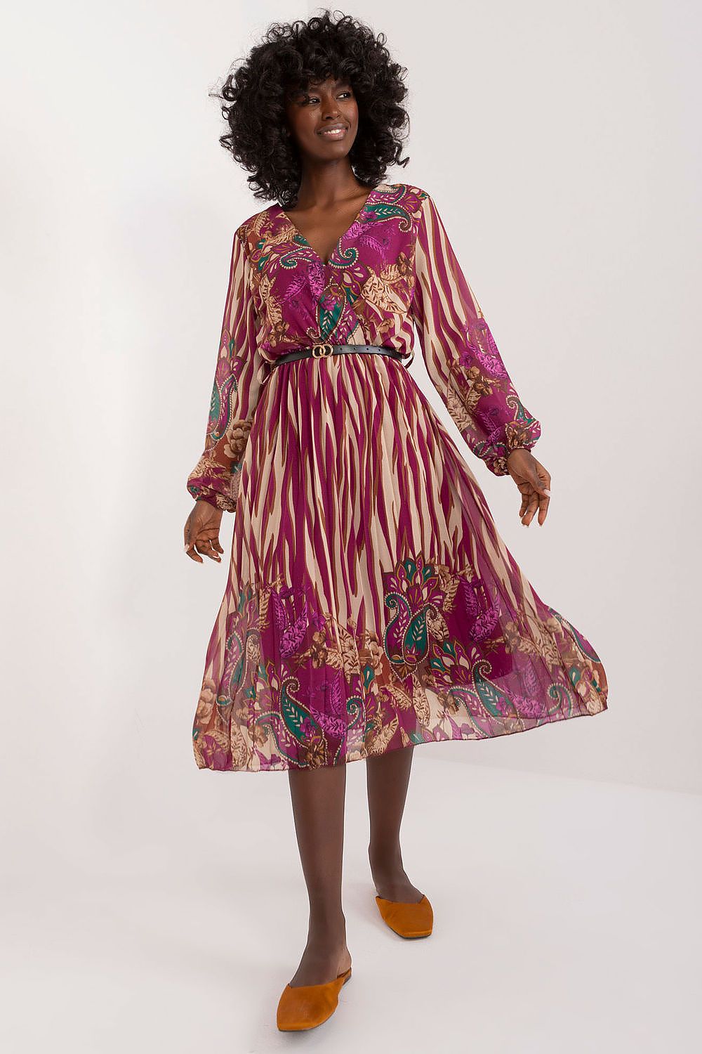  Sukienka Model DHJ-SK-10536N-6.47 Violet - Italy Moda 