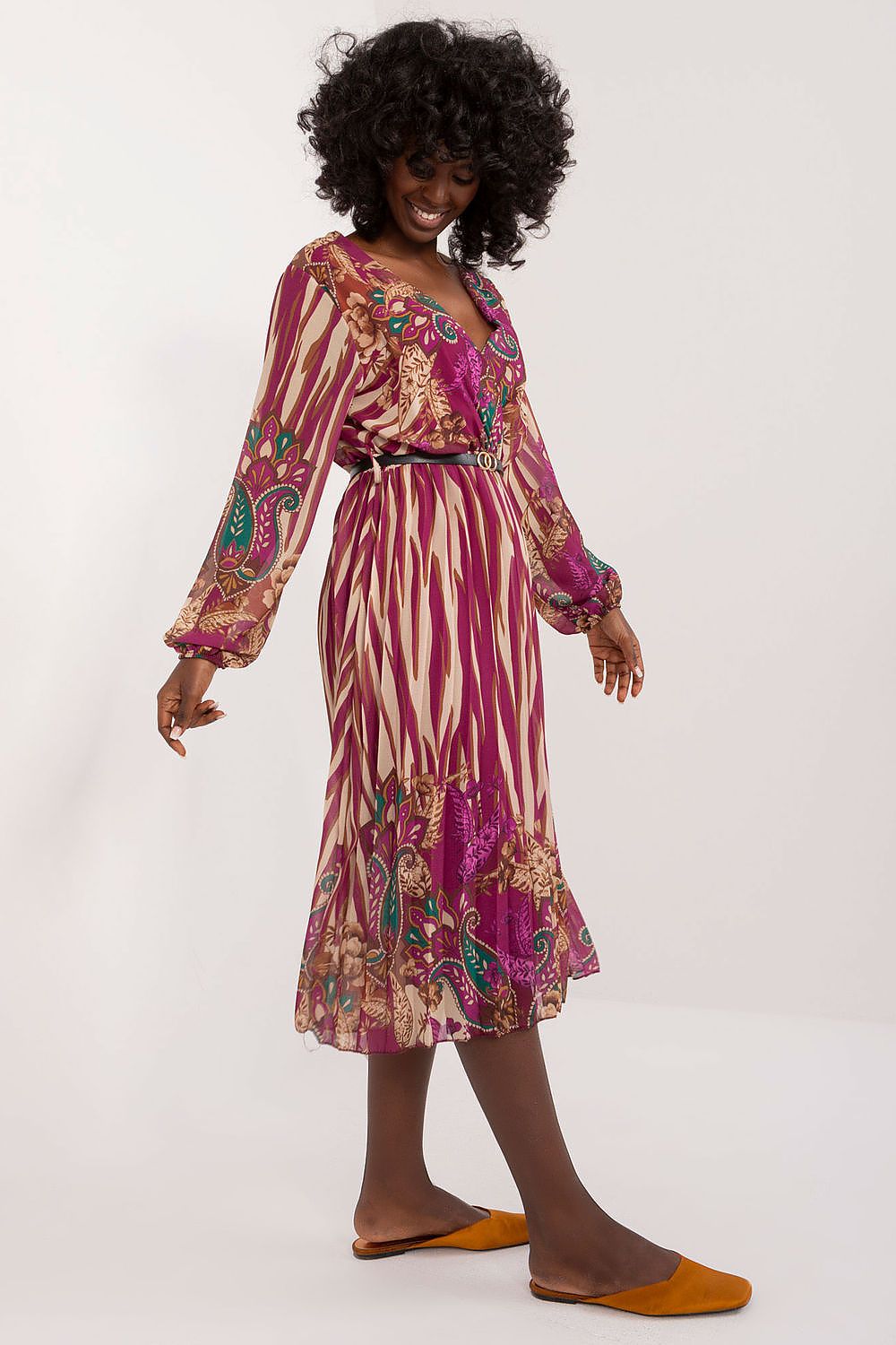  Sukienka Model DHJ-SK-10536N-6.47 Violet - Italy Moda 