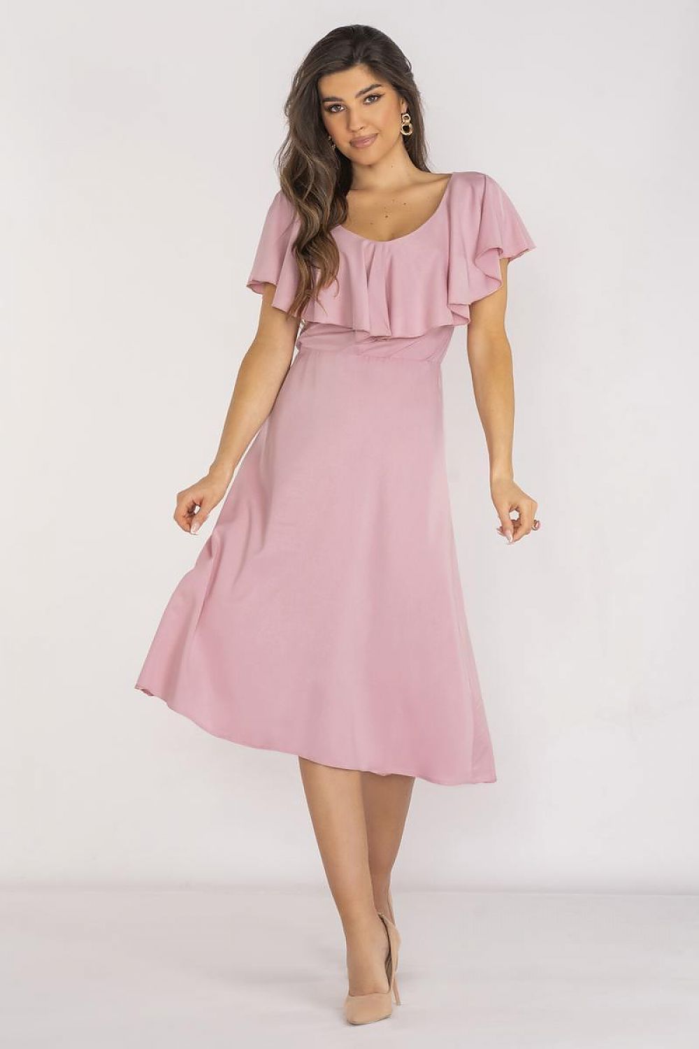  Sukienka Model A659 Dirty Pink - awama 