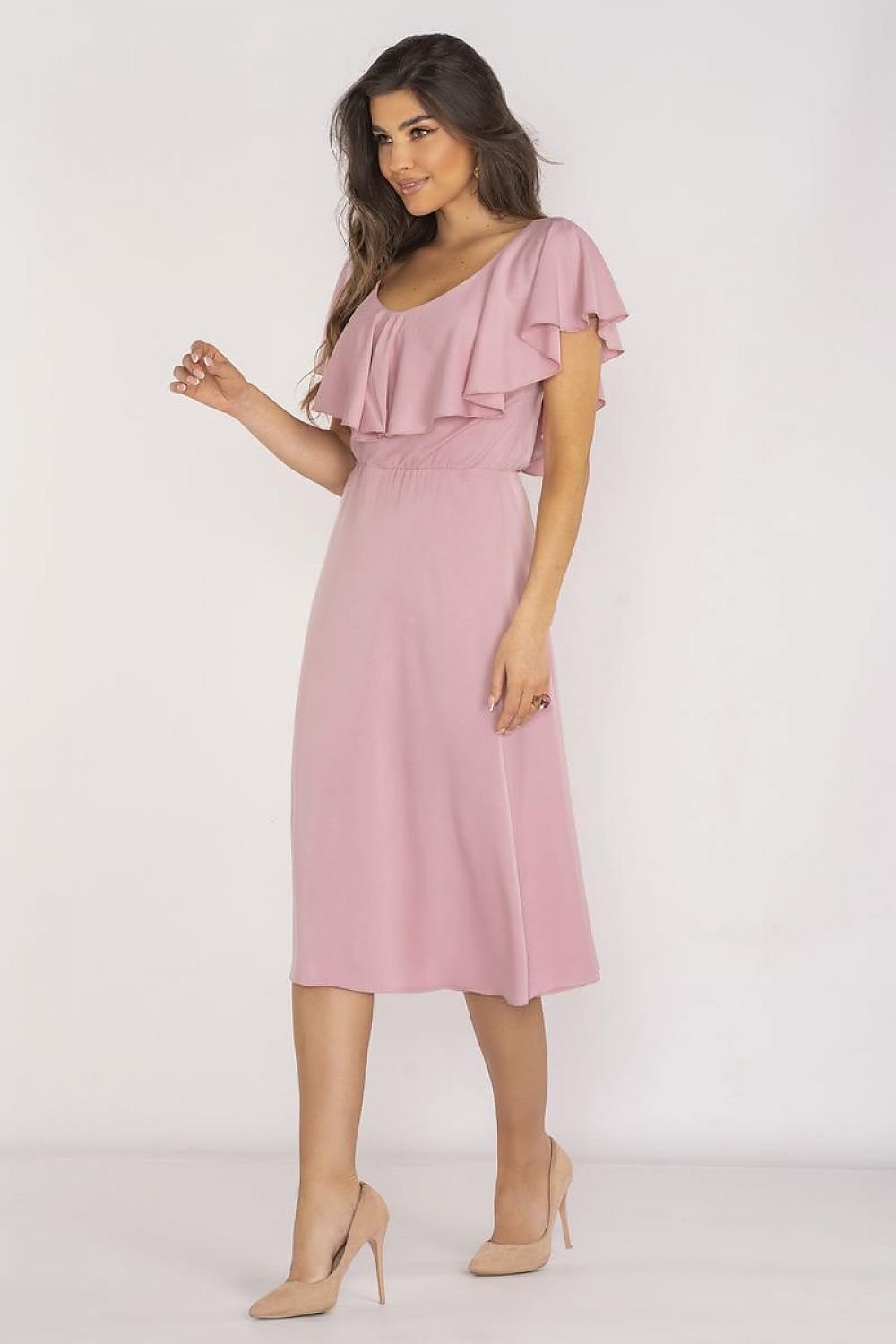  Sukienka Model A659 Dirty Pink - awama 
