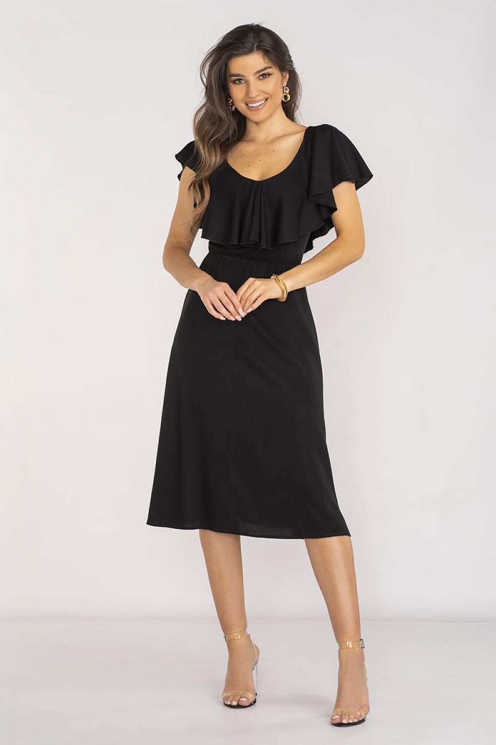  Sukienka Model A659 Black - awama 