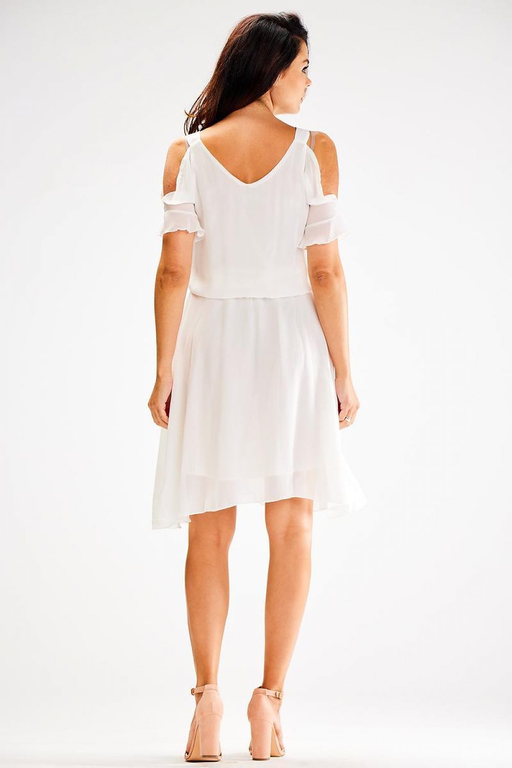  Sukienka Model A656 White - awama 
