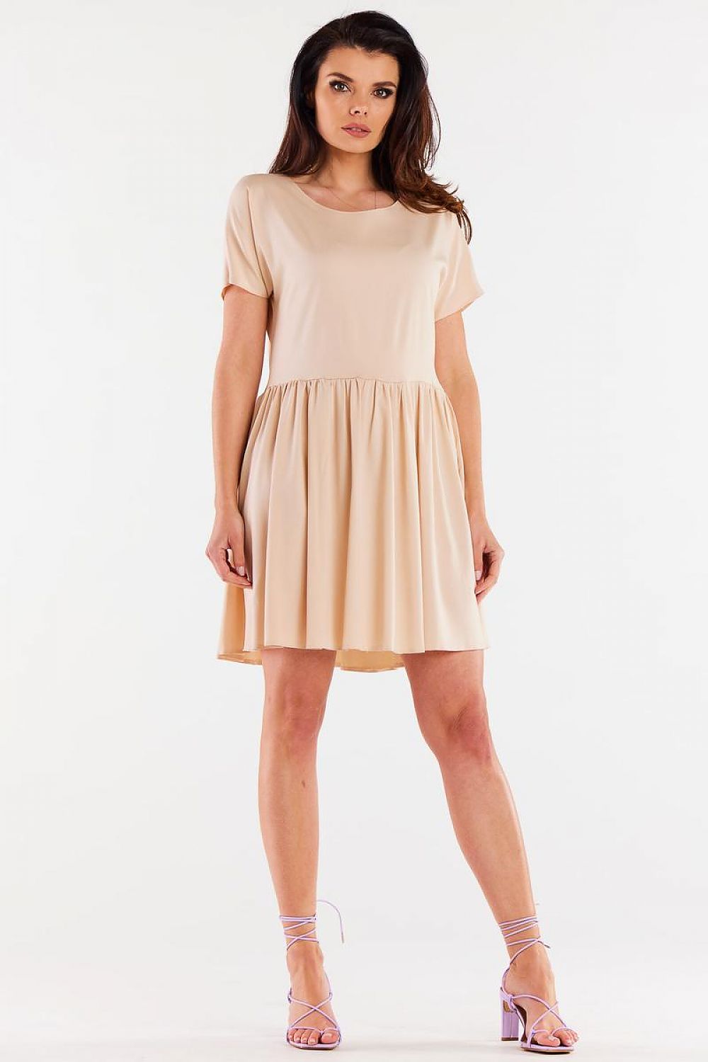  Sukienka Model A517 Beige - awama 
