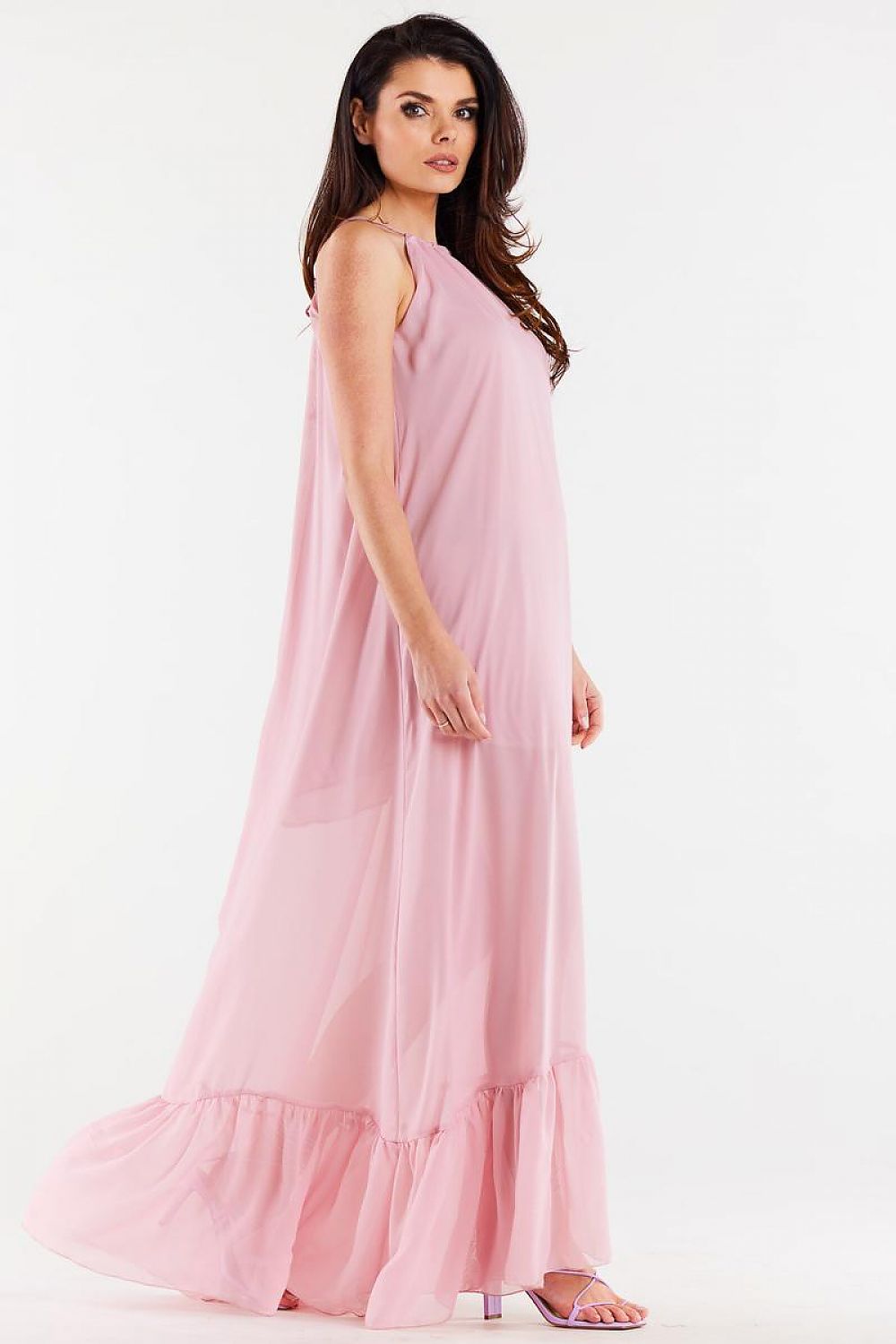  Sukienka Model A516 Powder Pink - awama 
