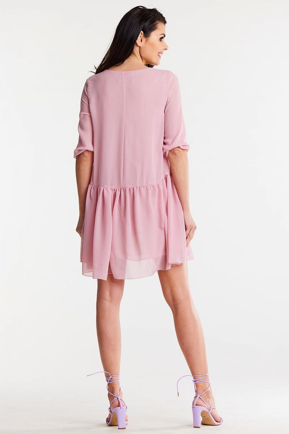  Sukienka Model A514 Powder Pink - awama 