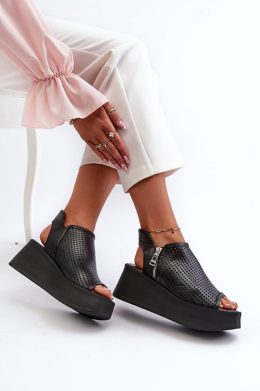  Sandały Model Zazoo 1792 Black - Step in style 