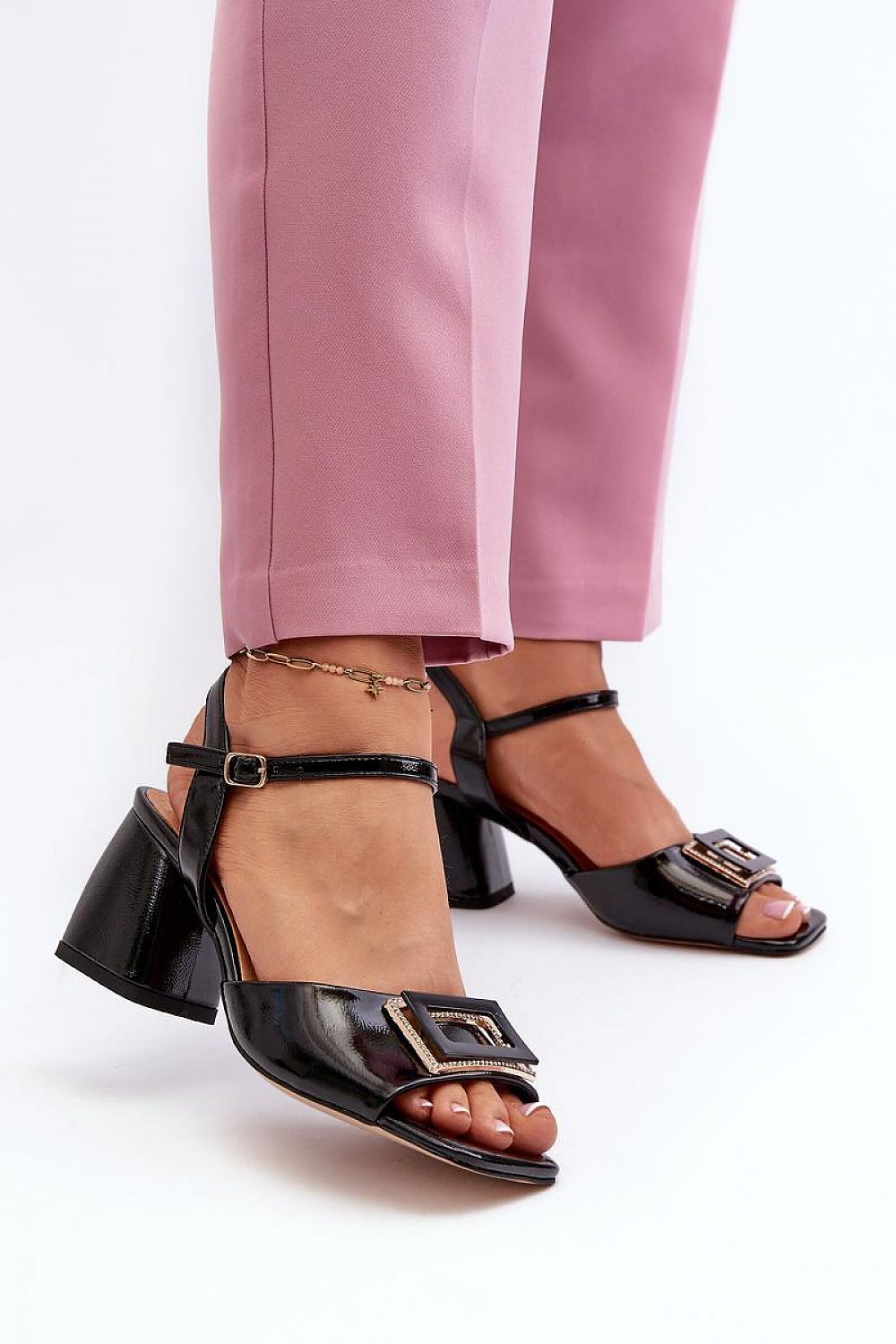  Sandały Model DA MR38-202 Black - Step in style 