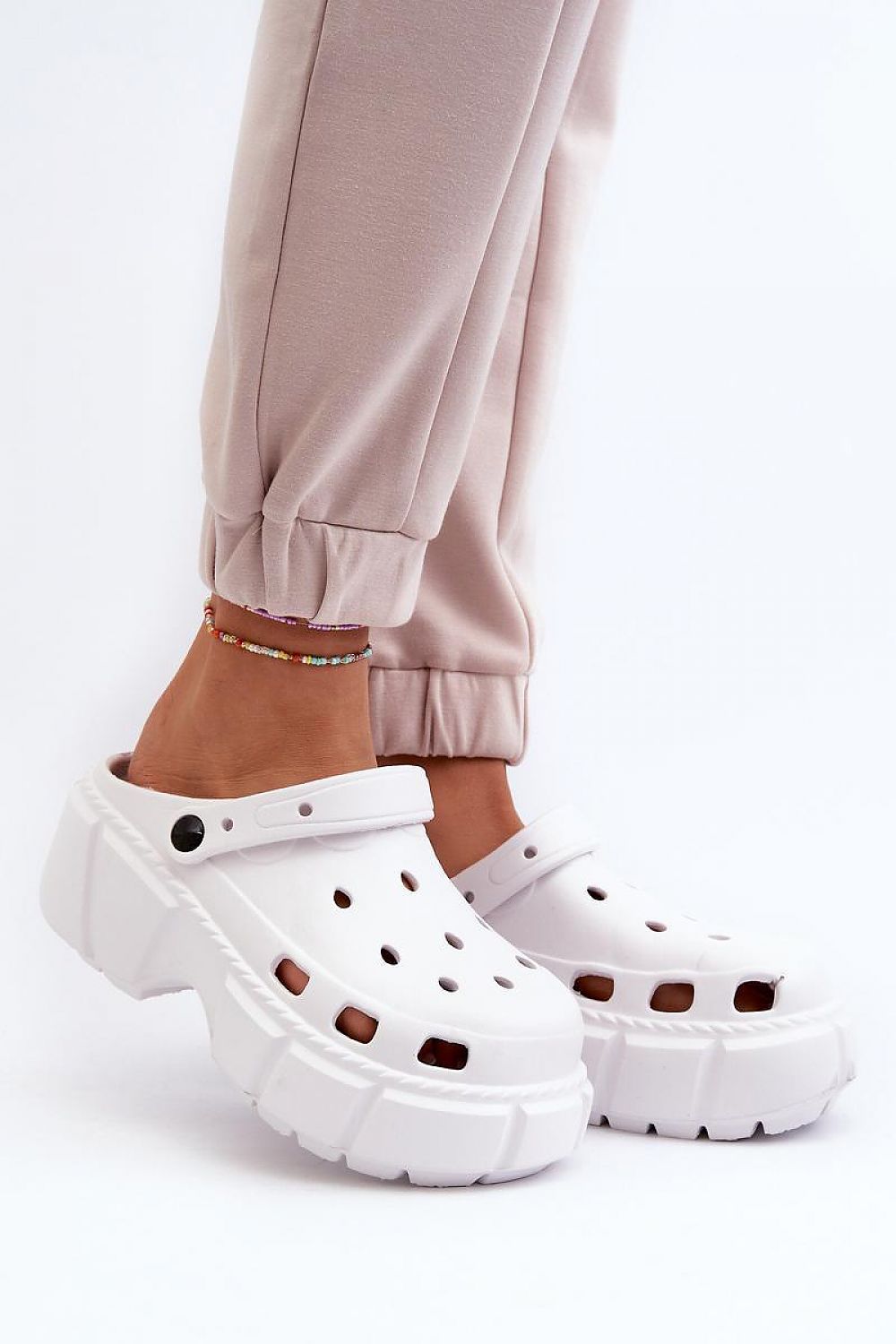  Sandał Klapki Model Witima D205 White - Step in style 