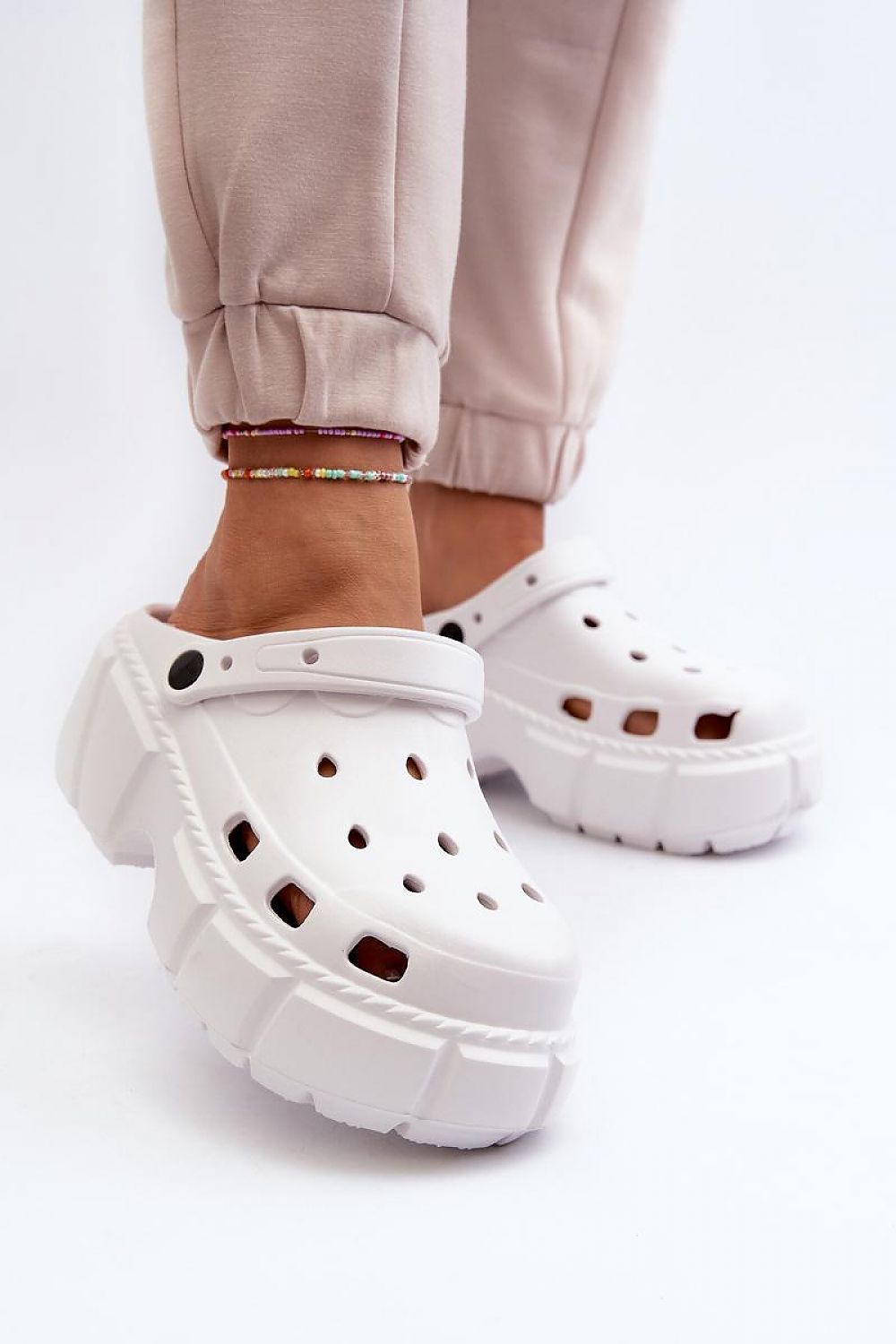  Sandał Klapki Model Witima D205 White - Step in style 