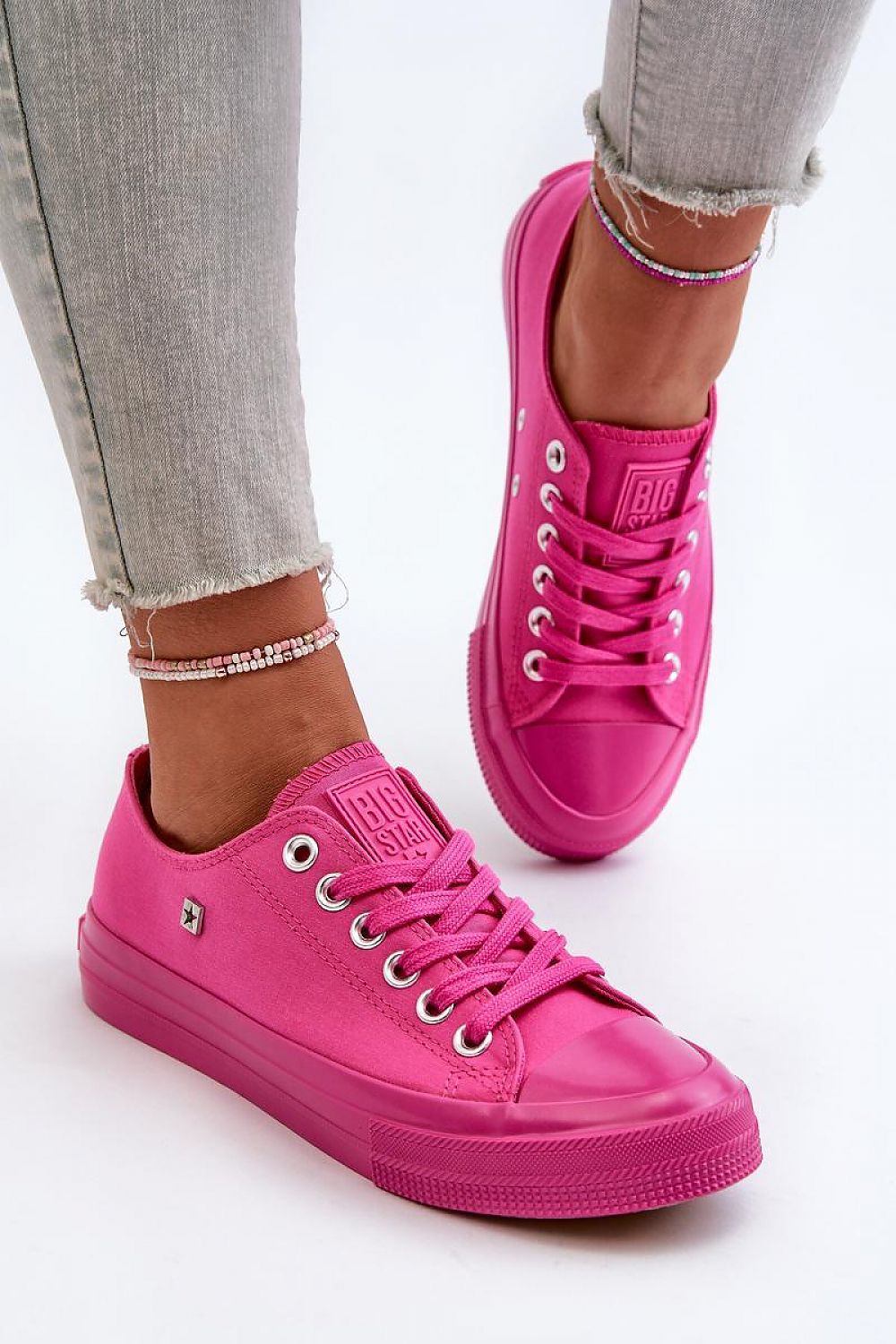   Trampki Model Big Star NN274290 Fuksja - Step in style 