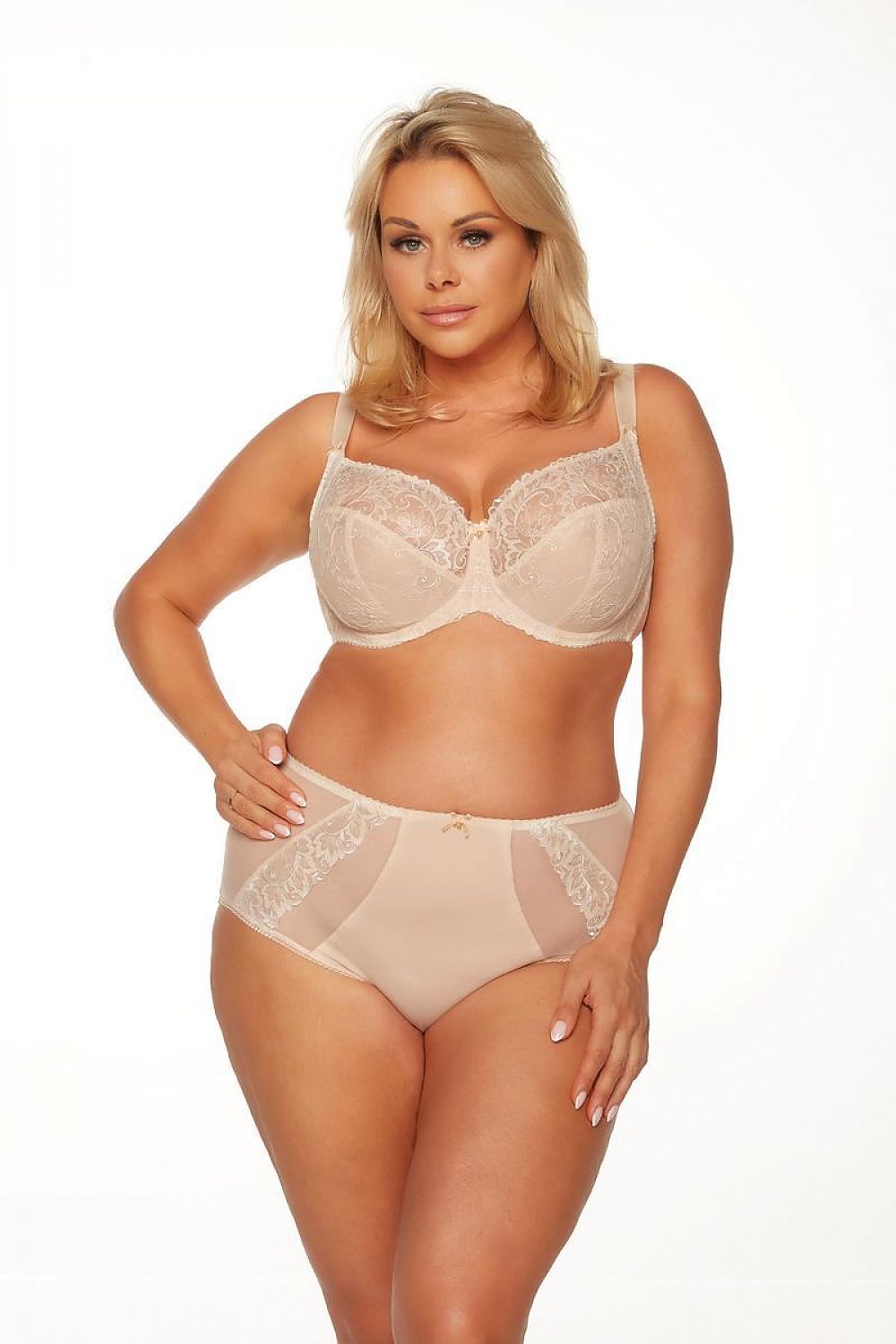  Biustonosz Soft Model Subtelna Pokusa BM-18-BS-106-BEZ-S9 Beige - Bella Misteria 