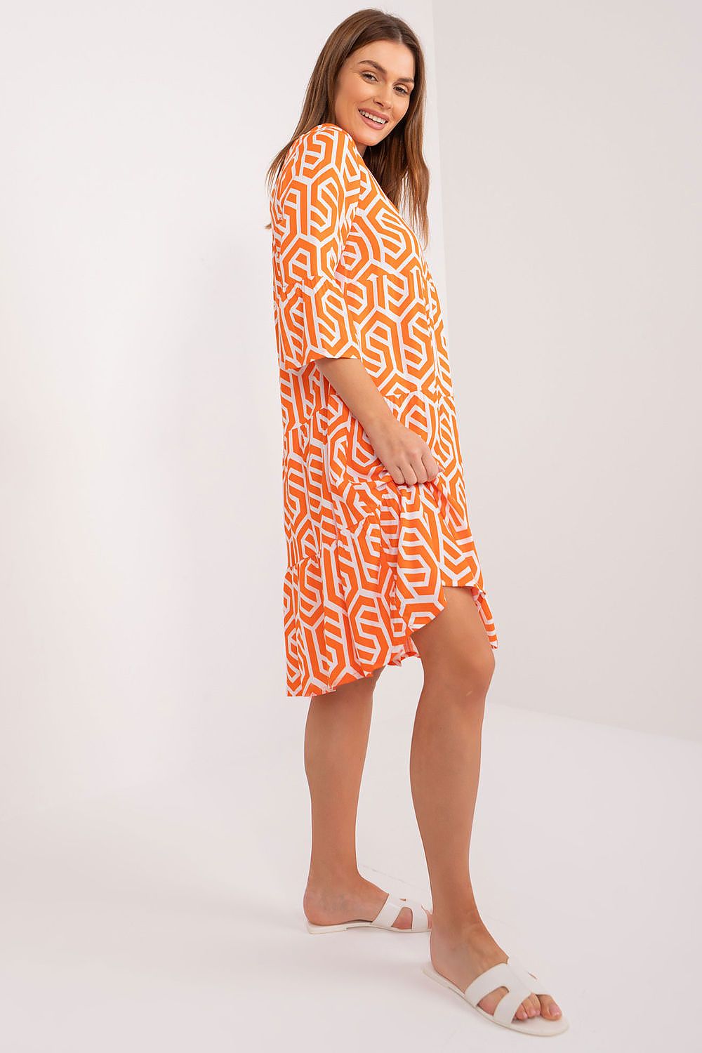  Sukienka Model D73771M30214K Orange - Sublevel 