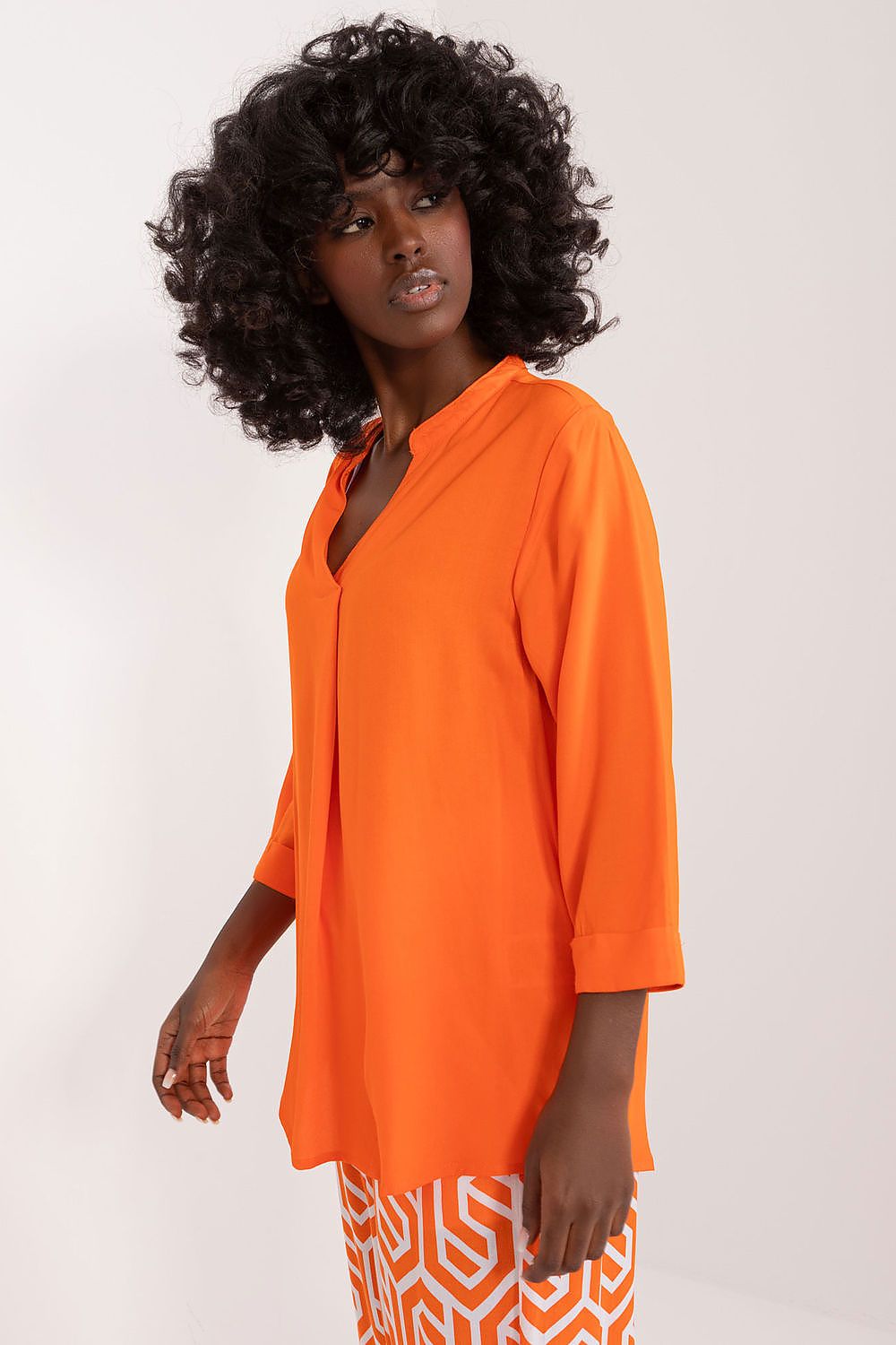   Bluzka Model D73761M11174A Orange - Sublevel 
