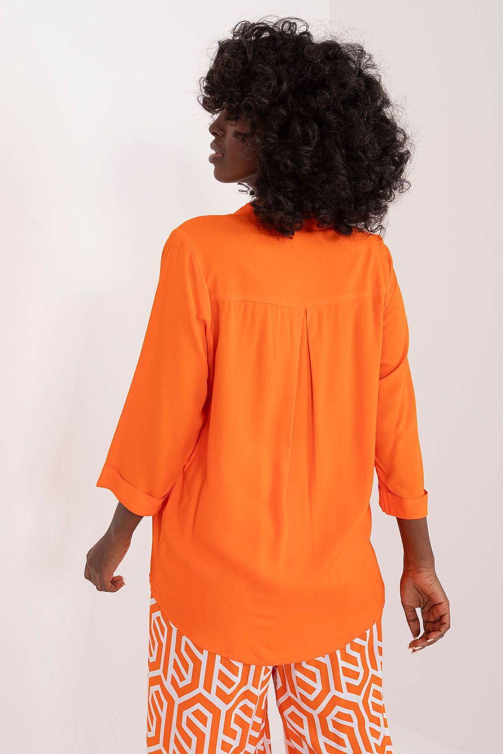   Bluzka Model D73761M11174A Orange - Sublevel 