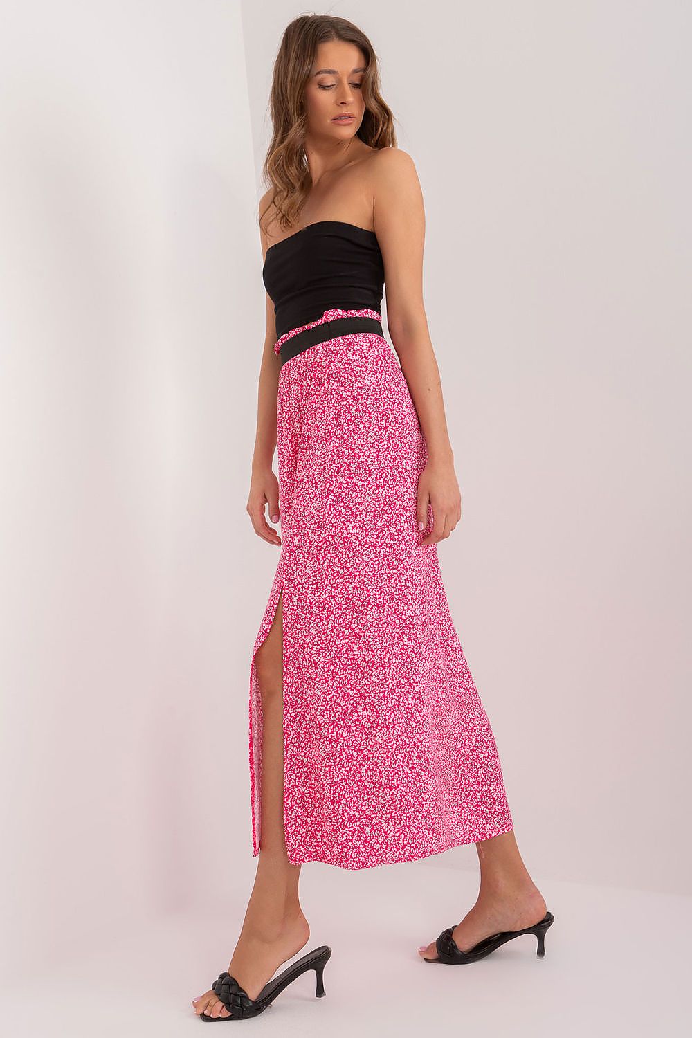  Spódnica Model D73771M50223A Dark Pink - Sublevel 