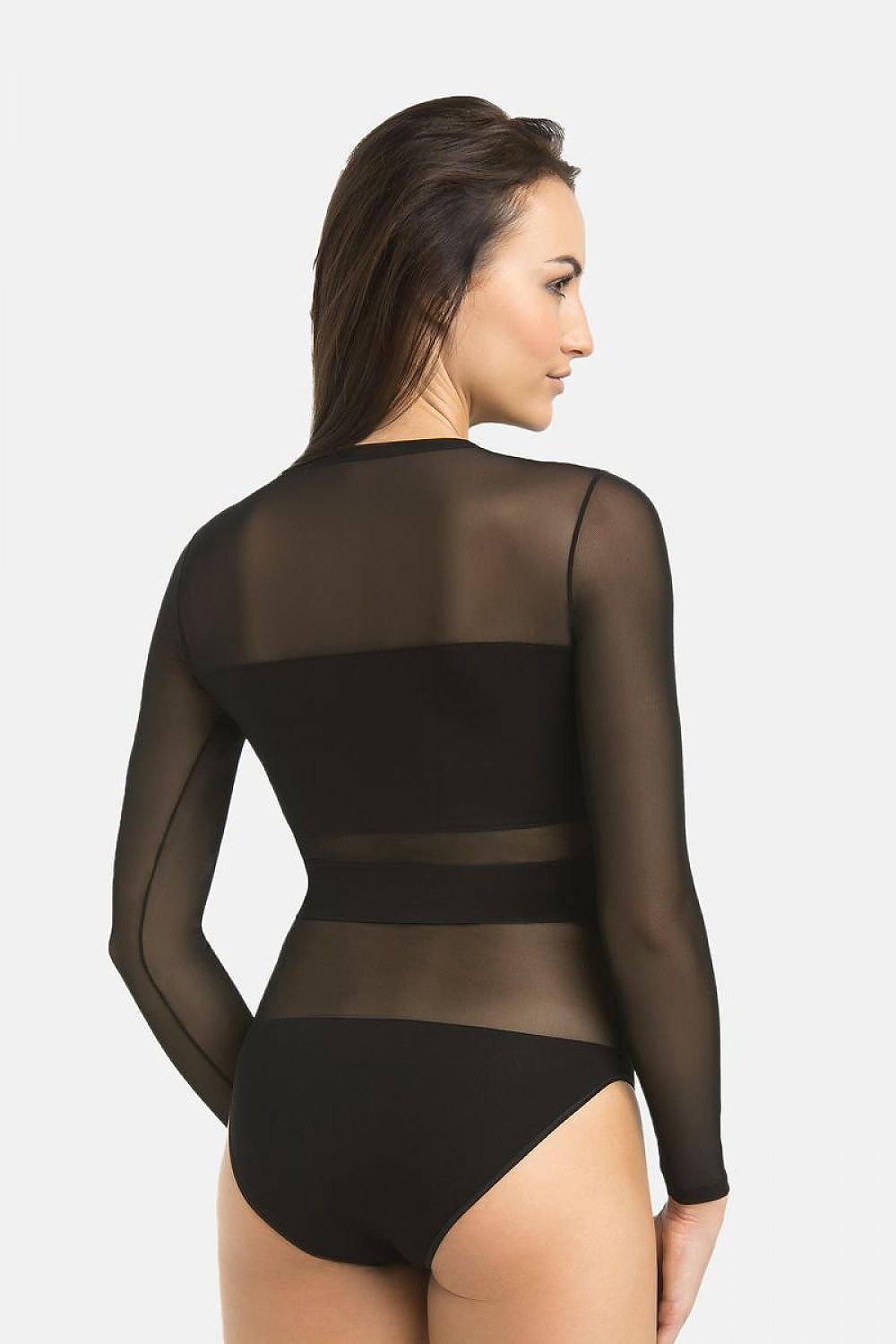   Komplet body Model 2405-2 Stripy Black - Teyli 