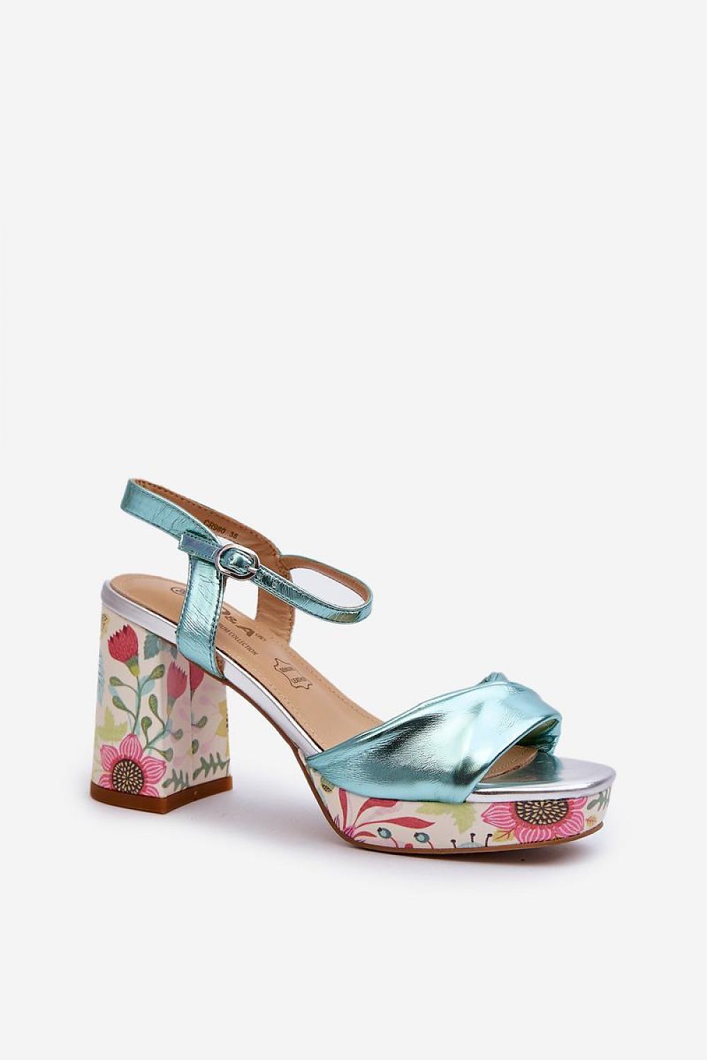  Sandały Model DA CR980 Błękit - Step in style 