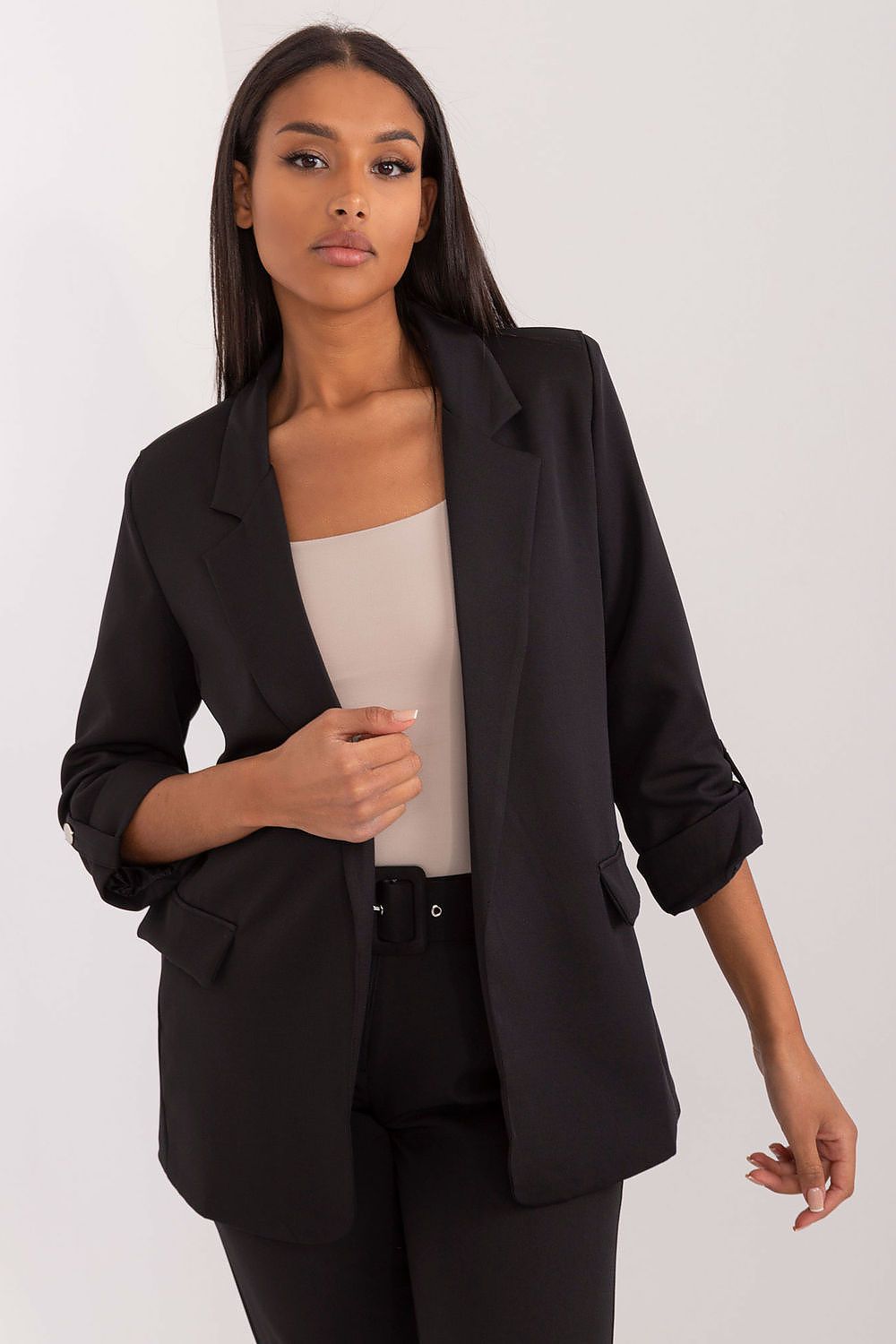   Marynarka Model TW-ZT-BI-27192.44P Black - Och Bella 