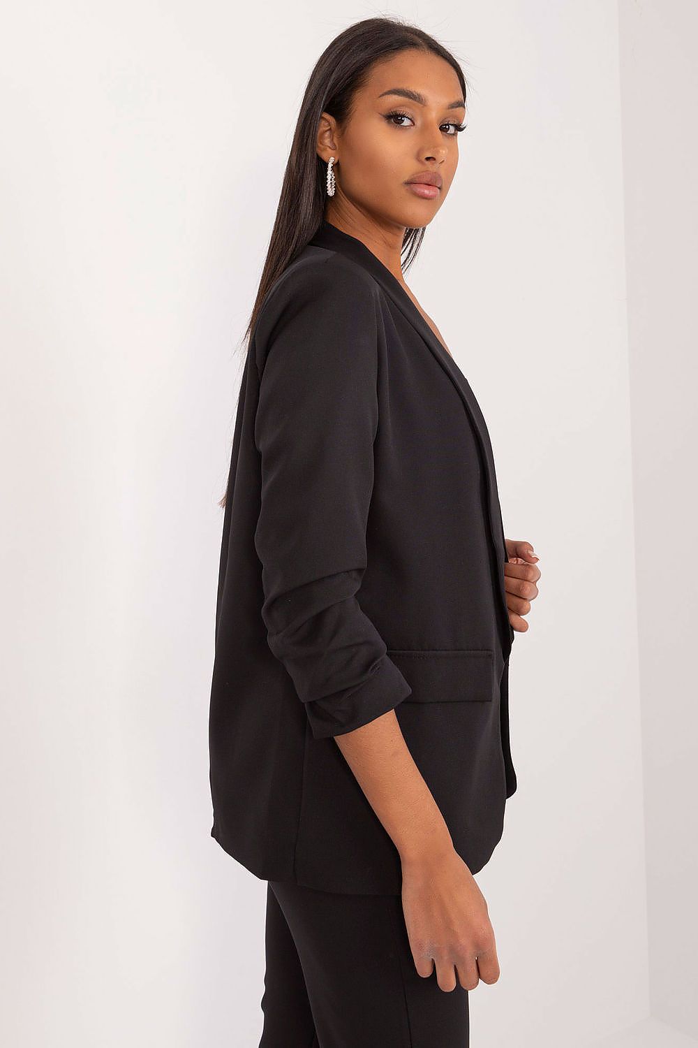   Marynarka Model TW-ZT-BI-24155a.01X Black - Och Bella 