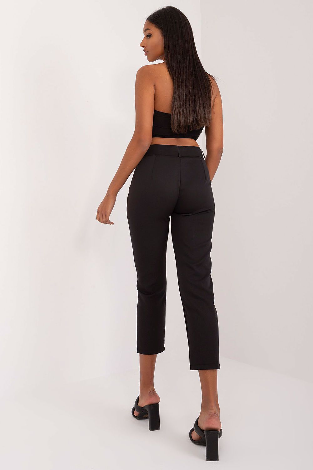  Spodnie Damskie Model TW-SP-BI-22880-2.47 Black - Och Bella 