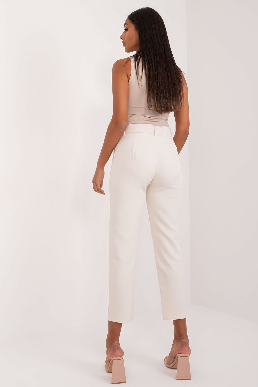  Spodnie Damskie Model TW-SP-BI-22880-2.47 Light Beige - Och Bella 