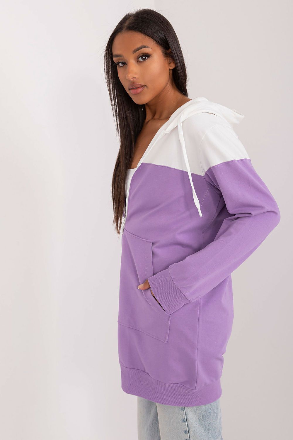   Bluza Damska Model RV-BL-8159.16X Light Violet - Relevance 