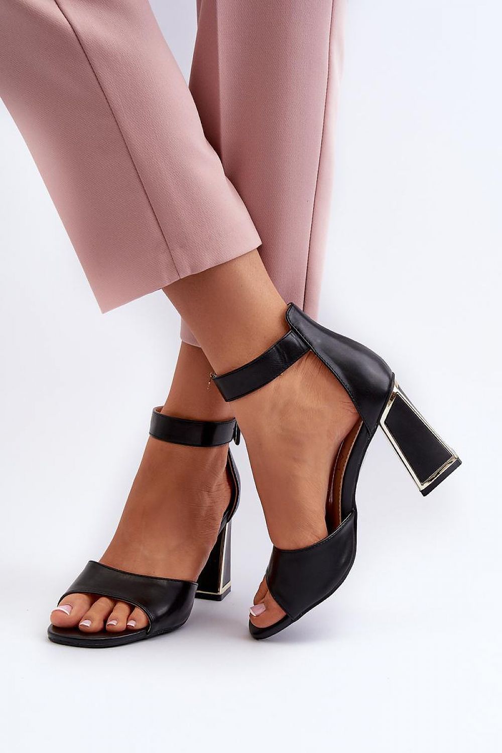  Sandały Model Rosazara 24SD35-6815 Black - Step in style 
