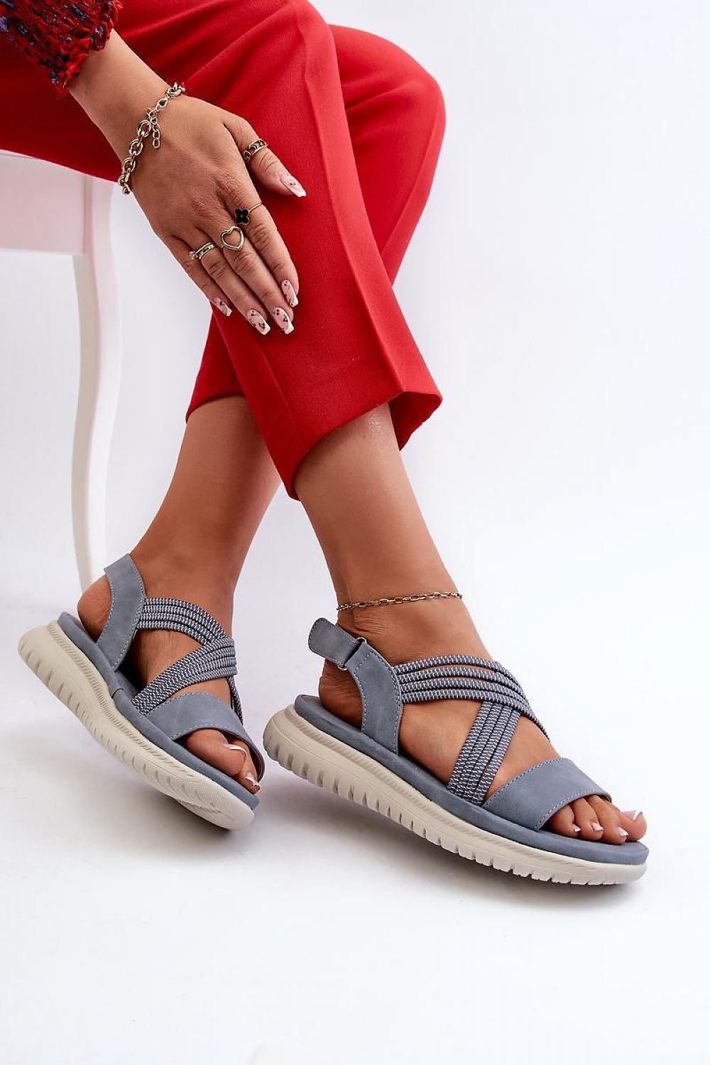  Sandały Model Ceclea 24SD06-7057 Blue - Step in style 