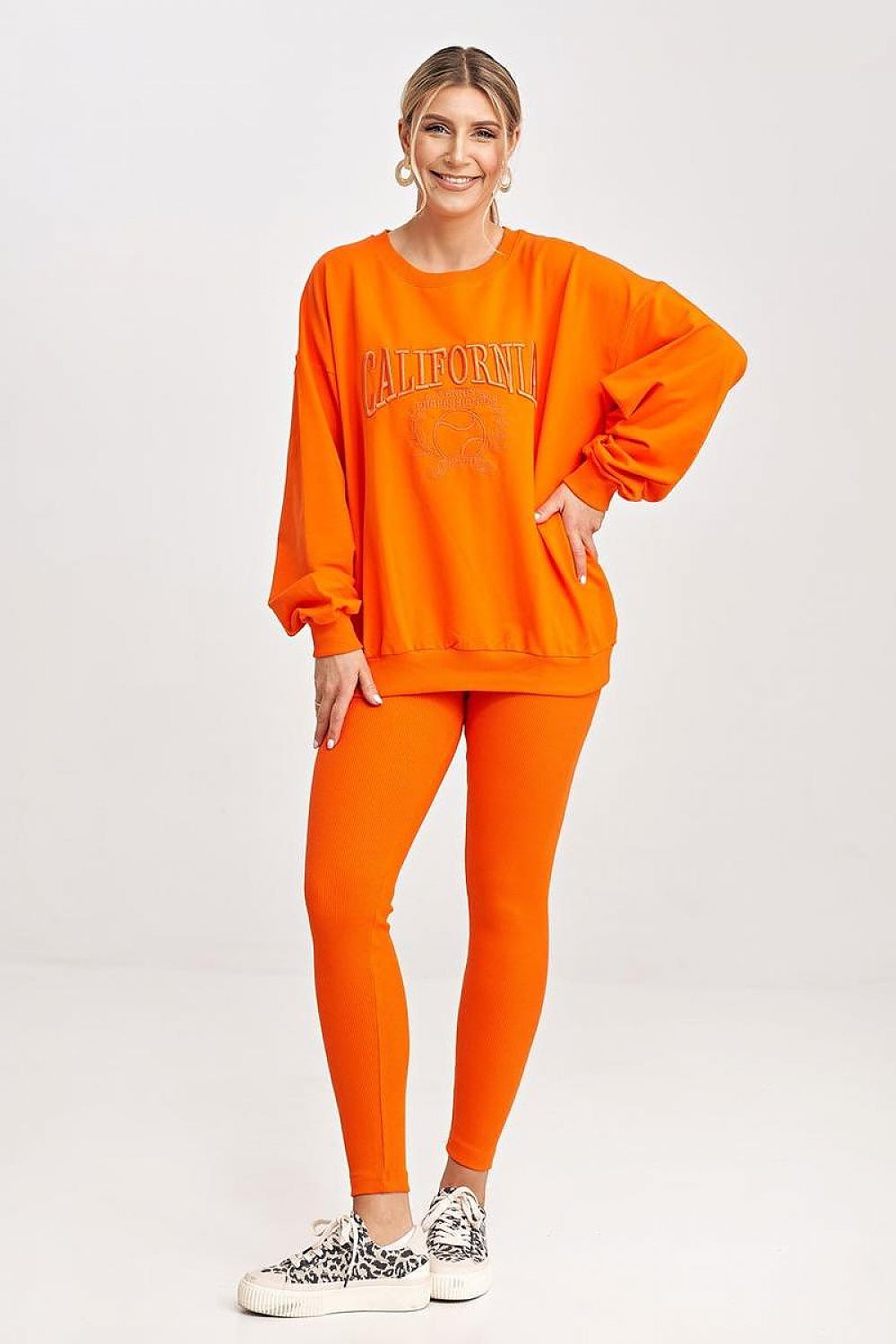  Spodnie Komplet Model M1018 Orange - Figl 