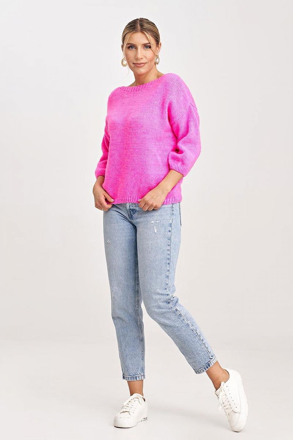   Sweter Damski Model M993 Pink - Figl 