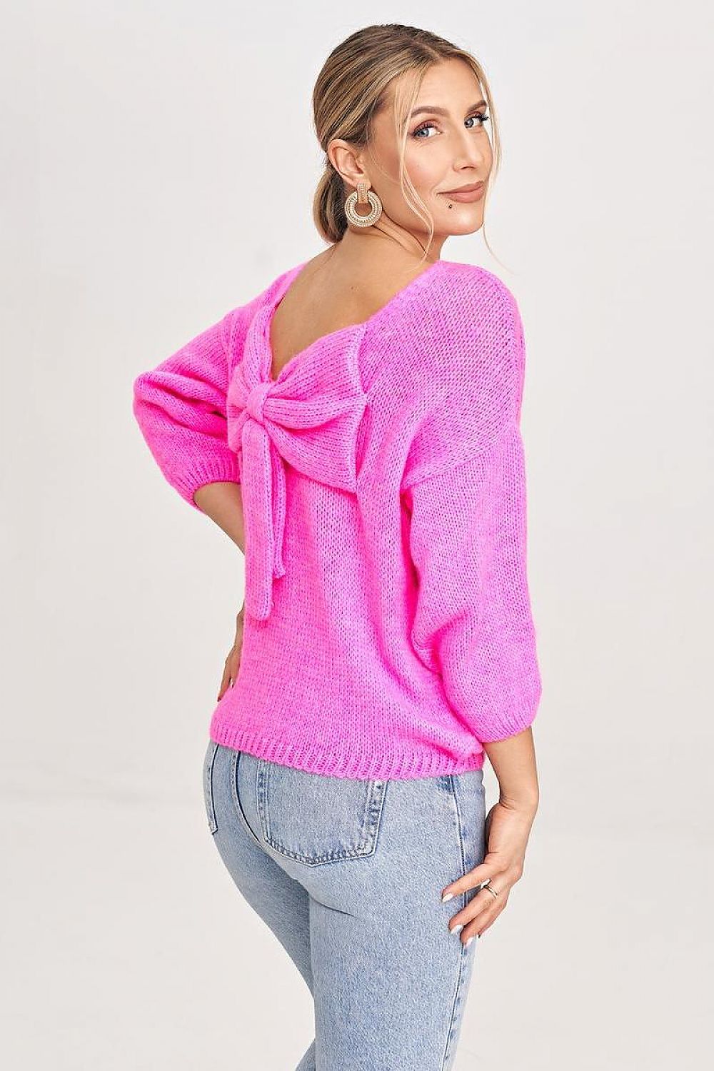   Sweter Damski Model M993 Pink - Figl 