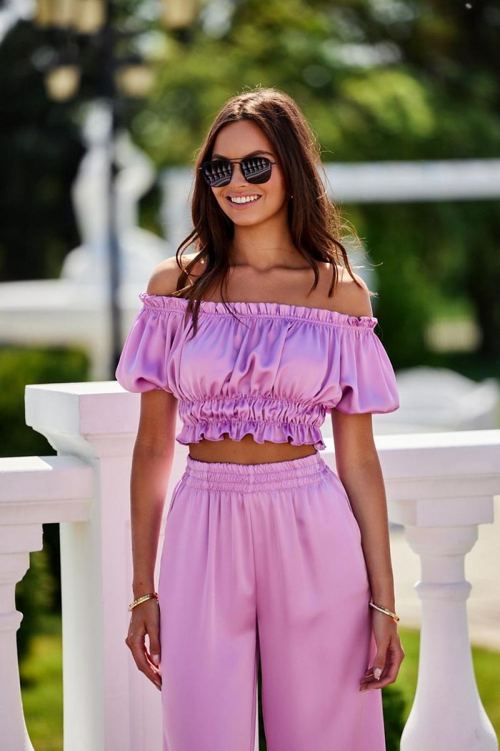   Bluzka Model Marbella JAM BLU0181 Violet - Roco Fashion 