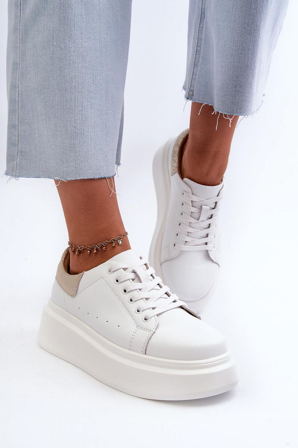  Buty Sportowe Model DA LR568 White - Step in style 