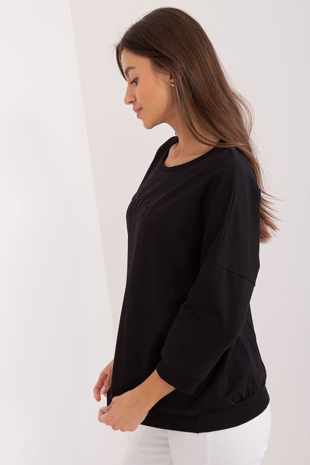   Bluza Damska Model RV-BZ-9519.22 Black - Relevance 