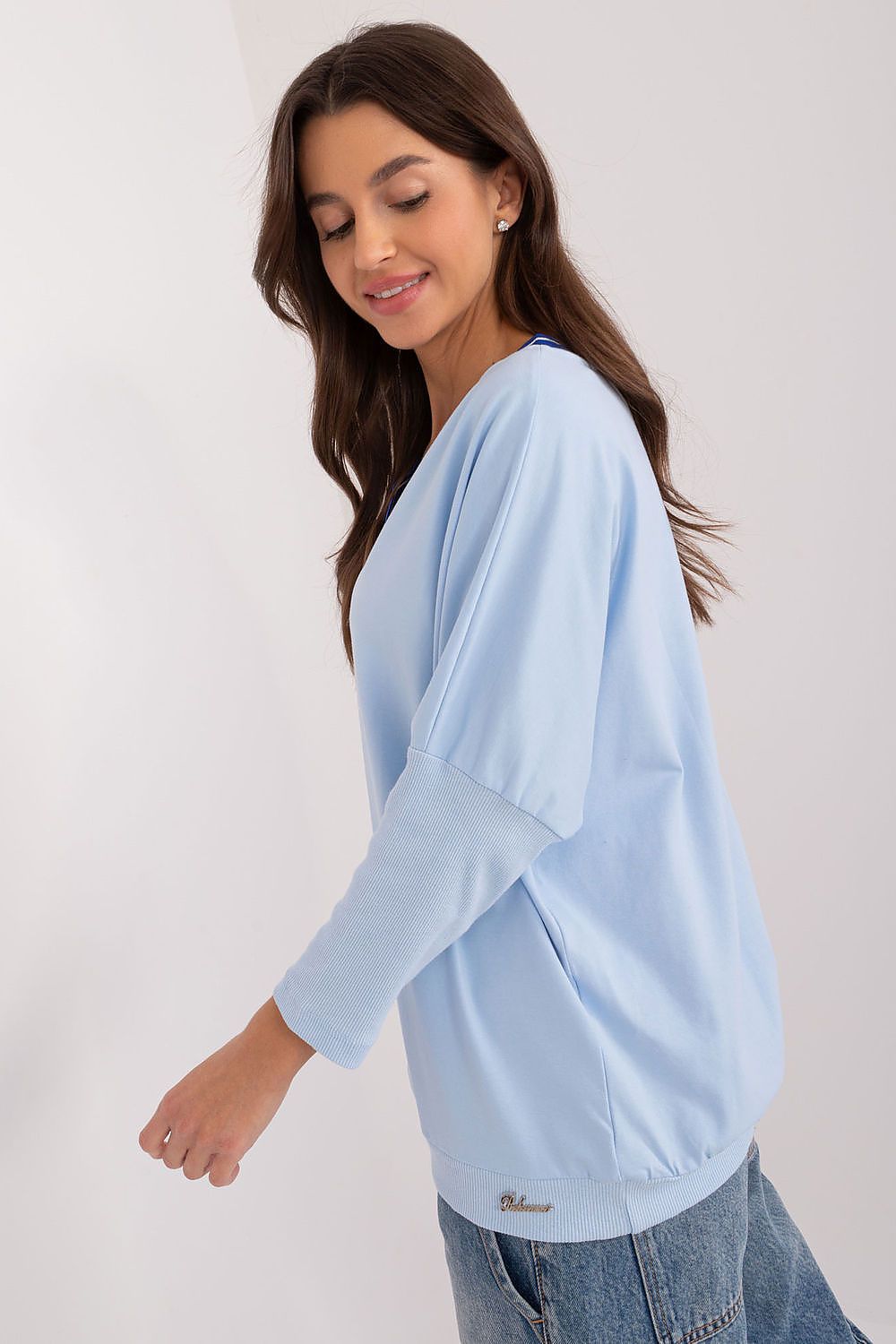   Bluzka Model RV-BZ-9509.82 Light Blue - Relevance 