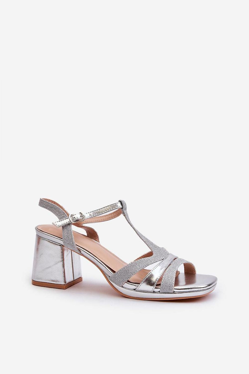  Sandały Model Lyana C-146 Silver - Step in style 