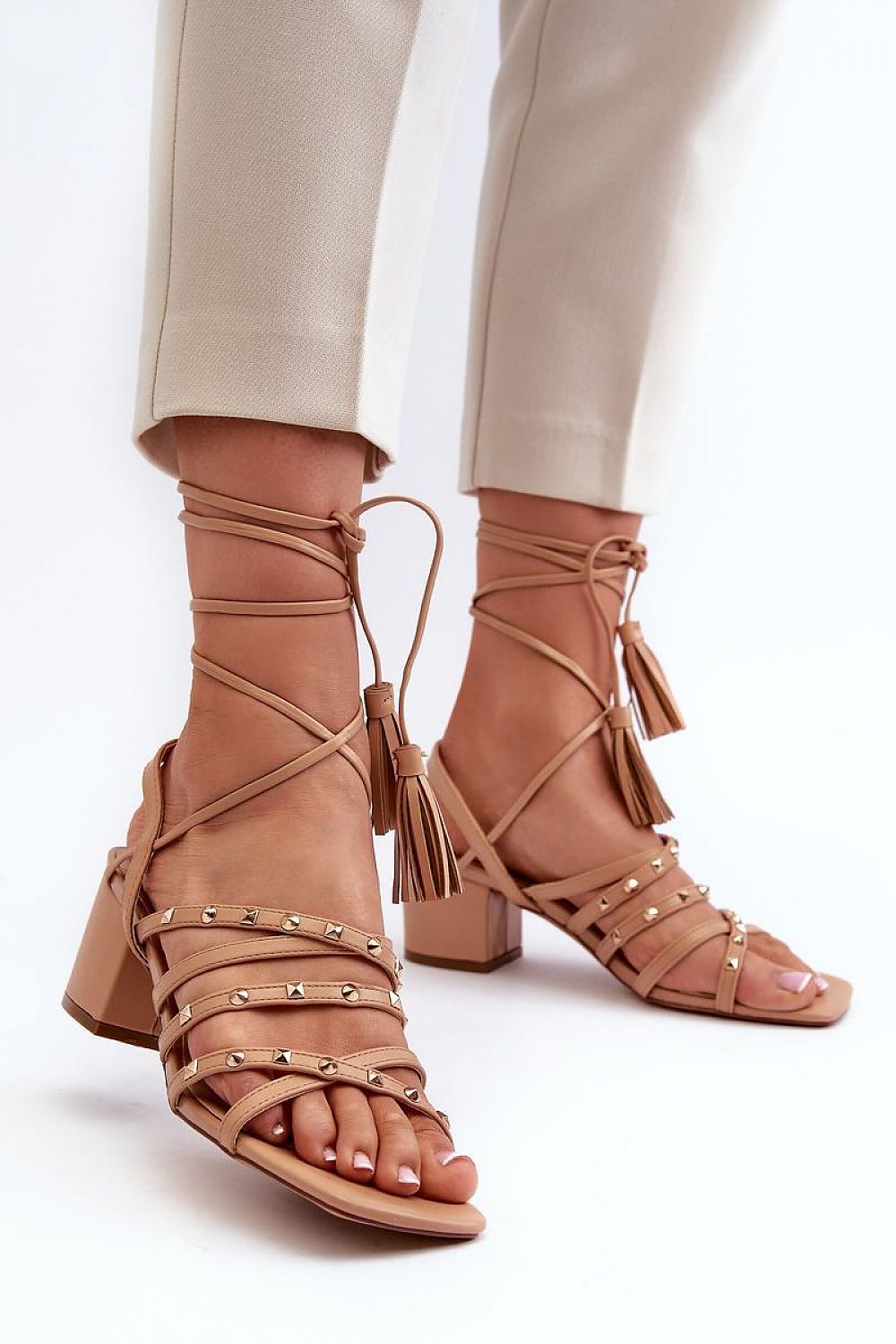  Sandały Model Chrisele 3973 Camel - Step in style 
