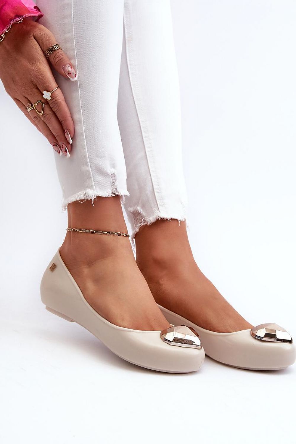   Baleriny Model Zaxy NN285009 Light Beige - Step in style 