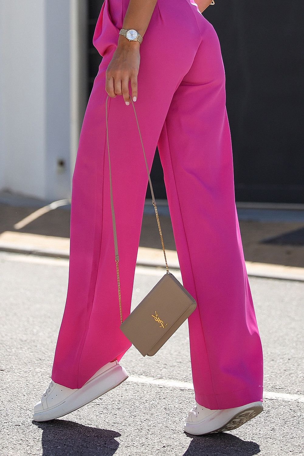  Spodnie Damskie Model Bahari 369 Pink - IVON 