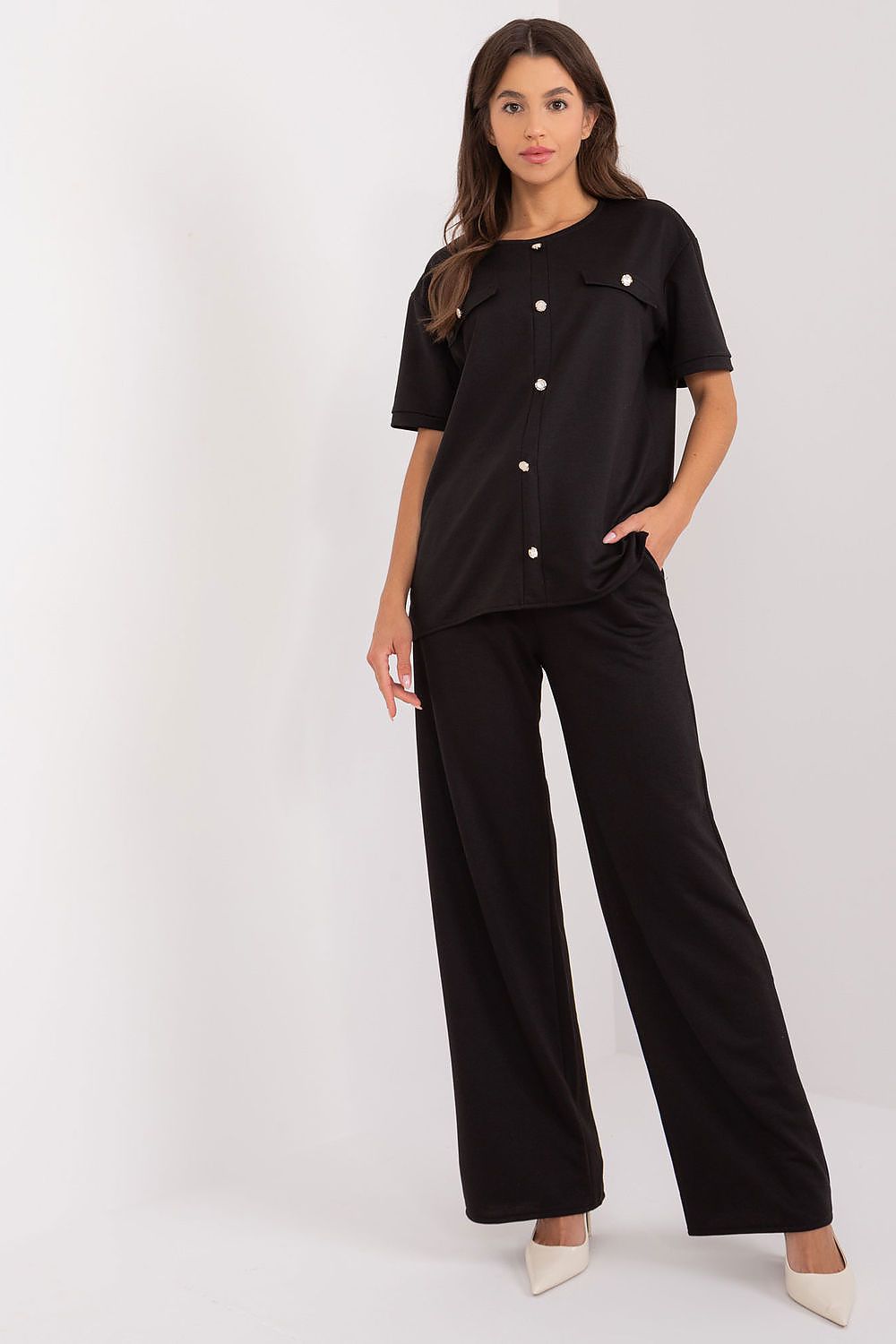  Spodnie Komplet Model LK-KMPL-509679.01X Black - Lakerta 