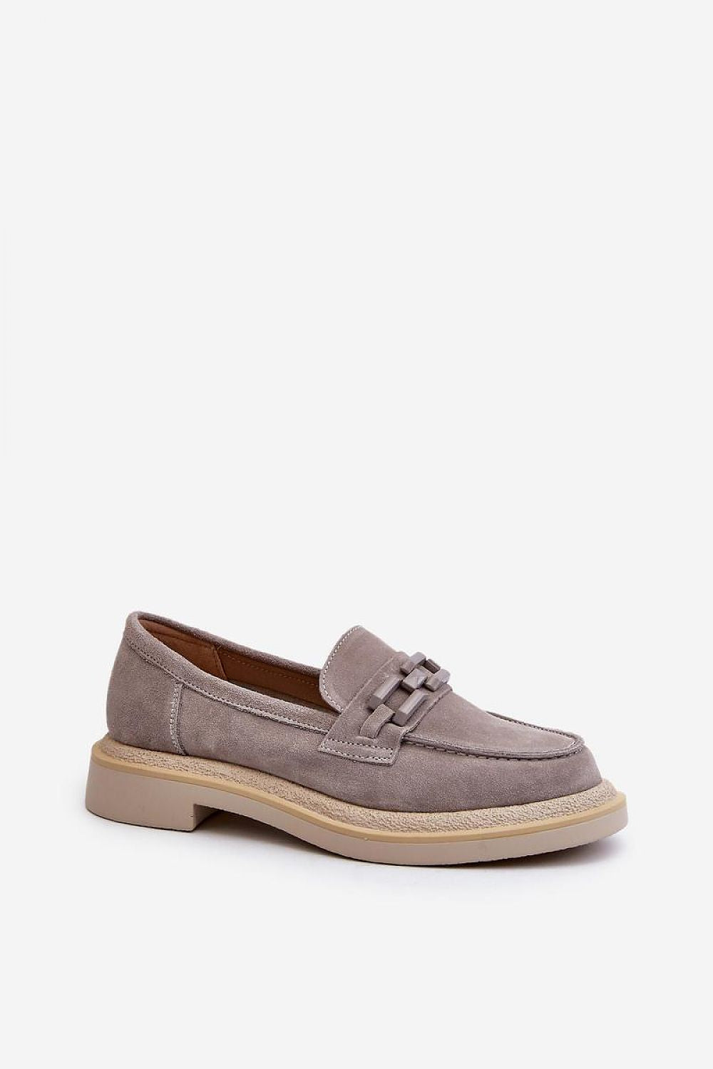   Mokasyny Model DA TW101 Grey - Step in style 
