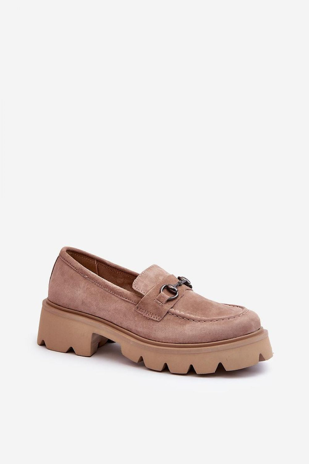  Mokasyny Model Neloria 7888 Beige - Step in style 
